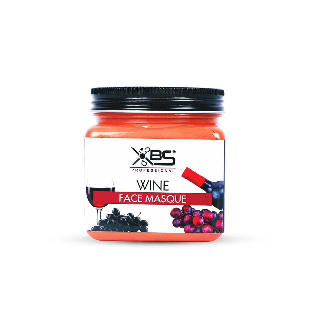 XBS Red Wine Face Masque for Skin Care | Red Wine Face Mask for Glowing Skin, Anti Ageing, Removing Dark Spots (380ml)